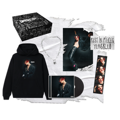 Yungblud black online hearts club hoodie